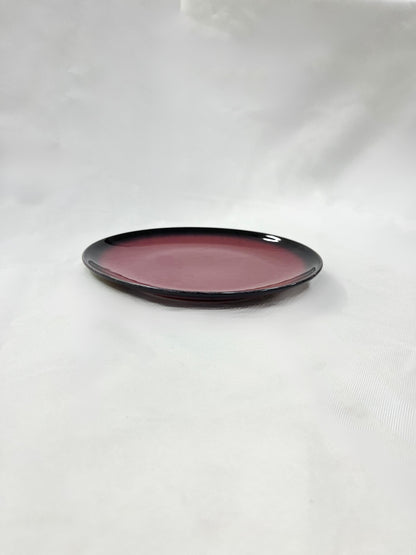 QUARTER PLATE 7"- CLARET